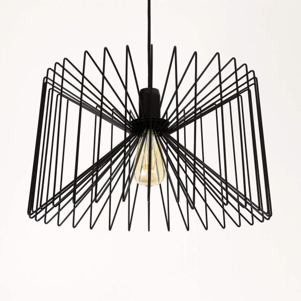 Moderne Pendelleuchte NESS schwarz