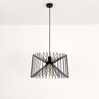 Moderne Pendelleuchte NESS schwarz
