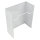 Loft Wandlampe Stoff Schirm helles Grau Loft Design