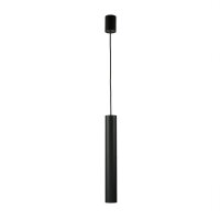 Metall H&auml;ngelampe Schwarz GU10 Modern schmal