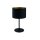 Runde Tischleuchte ALICE Schwarz H:40,5cm Lampe