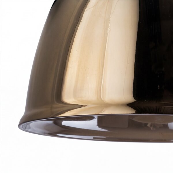 Wandlampe ZERO in Gold Glas rund Look Spot Lampe