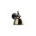 Wandlampe ZERO in Gold Glas rund Look Spot Lampe