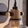 Wandlampe ZERO in Rauch Schwarz Glas Spot Lampe