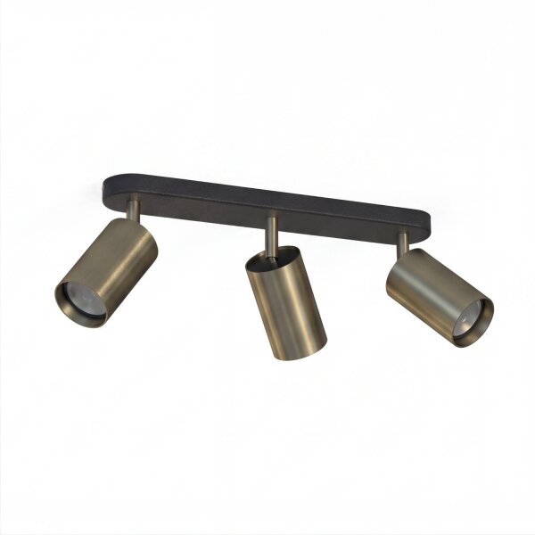 Spot Messing 3-flmg Flur Treppe Lampe EYE