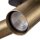 Deckenspot Messing 4-flmg Wohnzimmer Lampe EYE