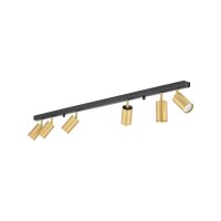 Strahler Leiste EYE Messing 6-flmg Lampe Spot