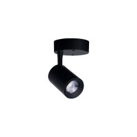 LED Strahler Schwarz Aluminium 7W Lampe MAGDA