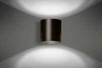 Wandlampe Treppenhaus Braun Up Down indirektes Licht