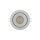 Einbauleuchte Aluminium Glas Ø8,5cm farbige Ringe