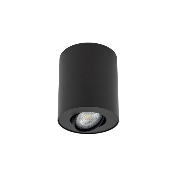 Spot MILENA Schwarz dezente Flur Treppenhaus Lampe