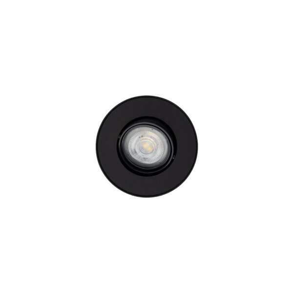 Spot MILENA Schwarz dezente Flur Treppenhaus Lampe