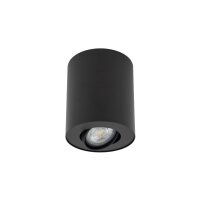 Spot MILENA Schwarz dezente Flur Treppenhaus Lampe