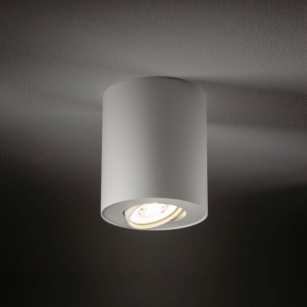 Dezenter Spot Weiß MILENA Decke Flur Treppe Lampe