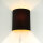 Stoff Wandlampe mit Kabel Schalter Schwarz ALICE
