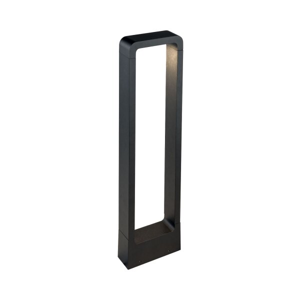 LED Stehlampe Schwarz Alu IP54 Licht ALESSIA