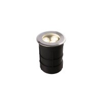 LED Bodenstrahler FIONA Chrom Alu IP67 Lampe Spot
