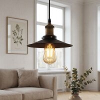 Pendelleuchte Industrial Design in Bronze Esstisch...