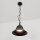 Hängelampe Schwarz Vintage Ø 30 cm Metall E27