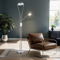 Dimmbare LED Stehleuchte Modern Weiß