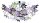 Deckenleuchte FLOWER &Oslash;50cm 4-flmg