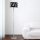 Moderne Stehleuchte Zola in schwarz