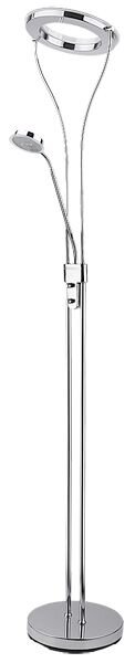 Dimmbare LED Stehlampe Modern in Chrom