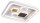 LED Deckenleuchte Dimmbar Chrom Fernbedienung 40W