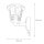 Wandlampe Außen mit Bewegungsmelder IP44 E27 Schwarz