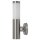 Moderne Au&szlig;enwandleuchte Inox Torch