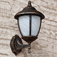 Wandlaterne für Außen Wandleuchte MADRID gold...