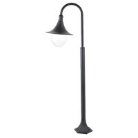 Klassische Wegeleuchte Garten IP44 Schwarz