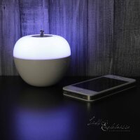 LED Tischlampe mit Farbwechsel Pust-Sensor