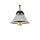 Jugendstil Wandlampe mit Glasschirm Antik
