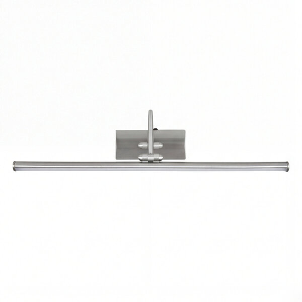 Moderne LED Wandleuchte in Silber