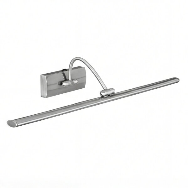 Moderne LED Wandleuchte in Silber