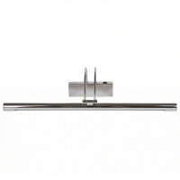 Verstellbare Bilderleuchte LED Chrom 68 cm mit Schalter