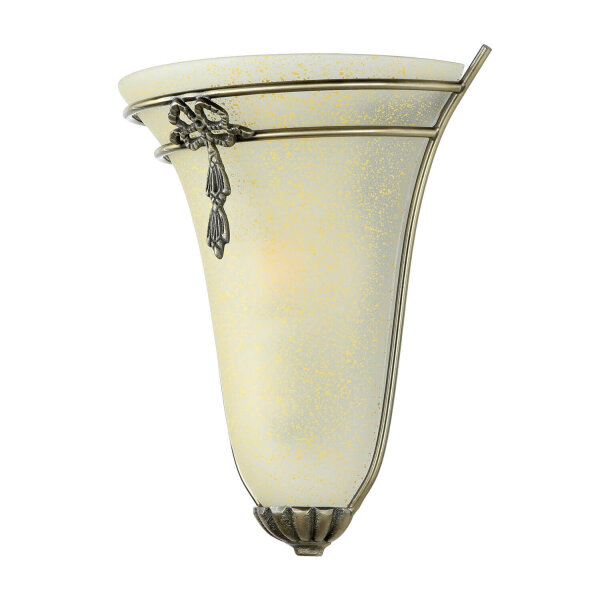 Jugendstil Wandleuchte Wandlampe Bronze