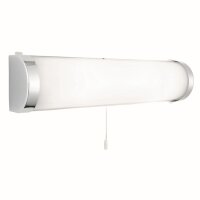 Wandlampe Glas Modern Zugschalter B:40 cm E14 2-flammig