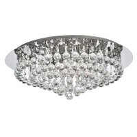 Kristall Deckenlampe Klassisch in Chrom
