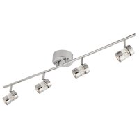 Moderne LED Deckenleuchte BUBBLES in Chrom