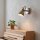 Wandspot Metall Messing schwenkbar B:10 cm GU10 Retro