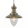 Pendelleuchte Industrie Bronze Glas E27 Ø18 cm Maritim