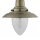Pendelleuchte Industrie Bronze Glas E27 Ø18 cm Maritim
