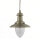 Pendelleuchte Industrie Bronze Glas E27 Ø18 cm Maritim