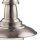 Pendelleuchte Industrie Silber Glas E27 Ø18 cm Maritim