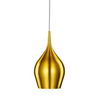 H&auml;ngeleuchte gl&auml;nzend Gold
