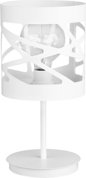 Tischlampe Modern Weiß Metall Ferva