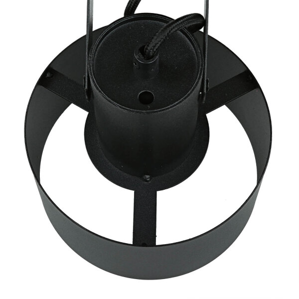 Wandstrahler RIF Schwarz Metallschirm Ø15 cm E27