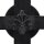 Wandlampe Rustikal Schwarz Eisen E14 B:33,5 cm Schalter